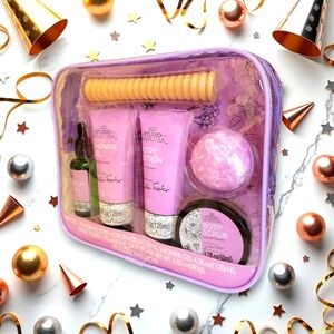 STUDIO SELECTION Lavender Scented 7pc. Bath Set Aromatherapy.NWT